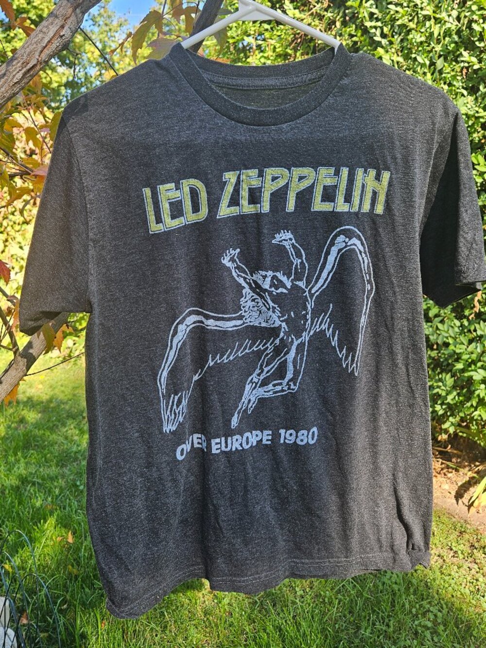 Led Zeppelin graphic tee mens medium